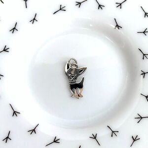 Sterling Silver Chihuahua Dog Pendant Charm by Far Fetched Cir. 2010